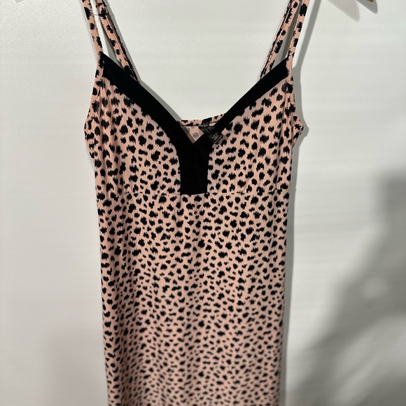 Marilyn Monroe leopard print night sleep Maxi dress - Picture 3 of 5